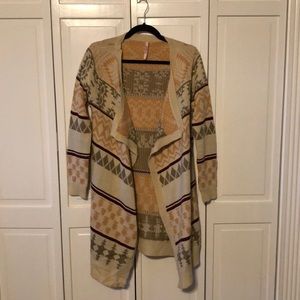 Boutique oversized sweater cardigan